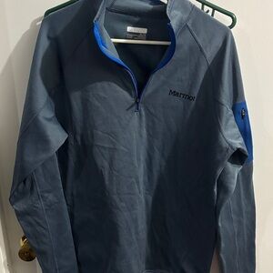 Marmot Two-Tone Blue Pullover